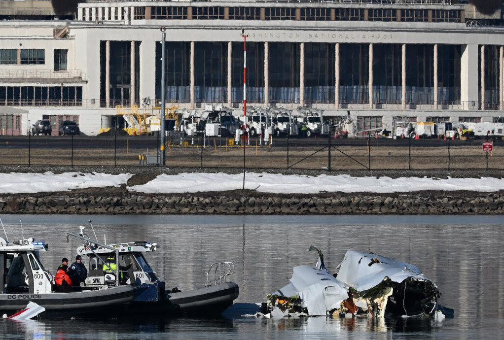 midair collision near Washington